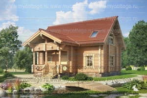 Дом из бревна 6х9