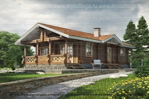 Дом из бревна 6х8